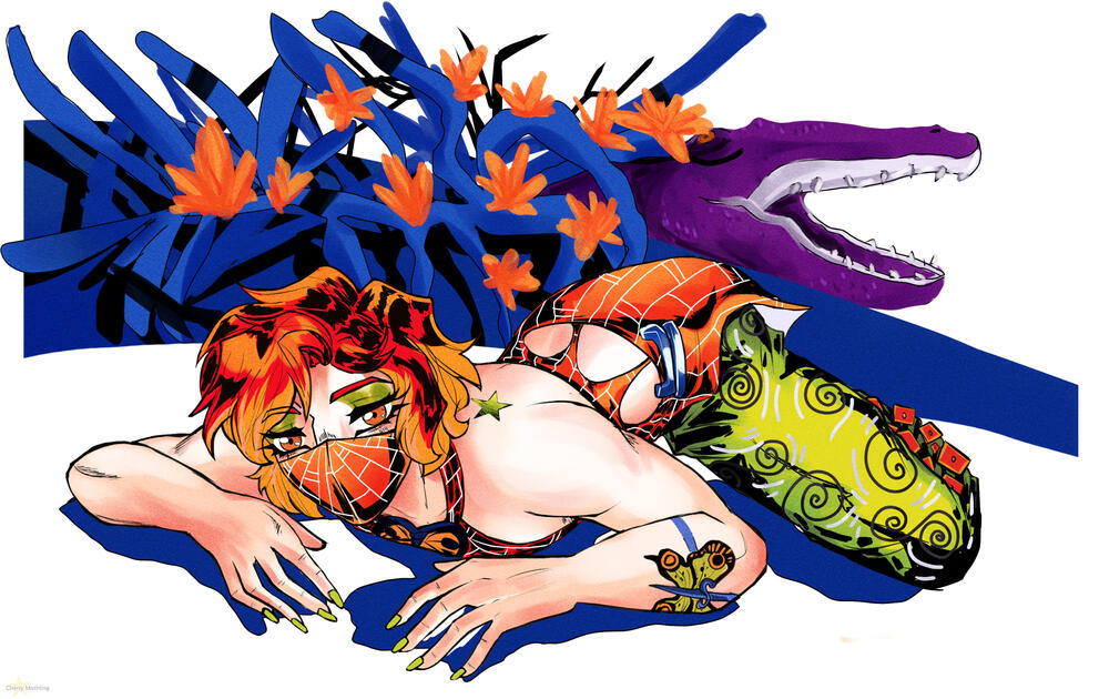 jjba redraw with ranboo